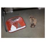 Tractor Seat, Rope Block & Tackle