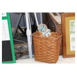 Longaberger Basket with Farm Tag 
