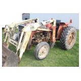 Massey Ferguson 245 Gas Tractor with loader 