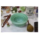 Jadeite Nesting Bowls