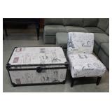 Trunk Table & Chair