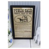 Auction Poster