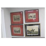 Framed Horse Art