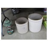 Crocks, Coleman Lantern 