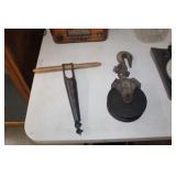 Auger, Pulley 