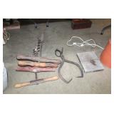 Augers, Ice Tongs