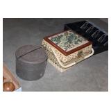 Lunch Pail, Sewing Box, 