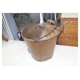 Copper Milk Pail 