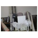 Area Rugs, Fans 