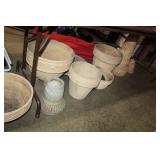 Stoneware Planters