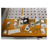 Costume Jewelry, Some Sterling 