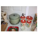 Cake Carrier, Canister Set 