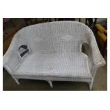 Wicker Loveseat 