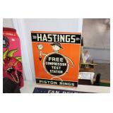 Hasting Metal Sign 