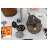 Pulley, Metal Caps
