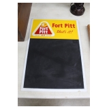 Fort Pitt Chalk Board 
