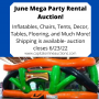 Mega Party Rental Auction