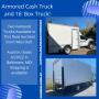 Box Truck and Armored Cash Truck