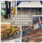  October Warehouse Consignment Auction! 