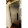 Stainless steel standup reach in freezer