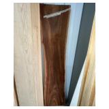 13" x 68-1/2" Natural Edge Tigerwood Slab