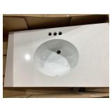 39-1/2" Single Bowl Vanity Top