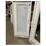 36" x 80" LH Fiberglass FV Ext. Door w/ Blinds