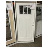 36" x 80" LH Fiberglass Craftsman Ext. Door