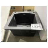 15" x 15" Dual-Mount Single Bowl Bar Sink