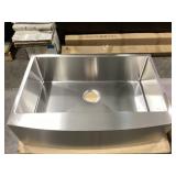 30" x 21" Single Bowl Farmhouse Kitchen Sink