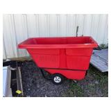 Rollable Trash Cart