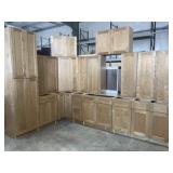 15pc. Silvercreek Caramel Shaker 42" Kitchen Set