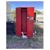 Husky 36" x 81" Red Storage Cabinet
