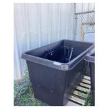 Towable Trash Bin