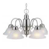 Design House® 5-Light Chandelier in Satin Nickel