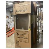 32" x 80" LH Sandtone Storm Door w/ Hardwre