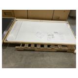 60" x 32" White Duo Slate Shower Base