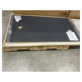 66" x 36" Black Duo Beton Shower Base