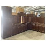 15pc. Silvercreek Bristol Chocolate 30" Kitchen