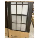 Larson® 36" x 80" Mid-View Stormdoor in Brown
