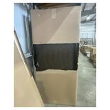 2Pc Set 72" x 80" Sliding Screen Doors in Brown
