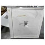 36" x 36" Center Drain Composite Shower Base