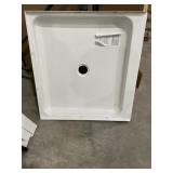 36" x 34" LH Composite Shower Base
