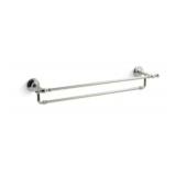 24" Kohler Double Towel Bar in Polished Nickel