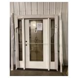 1/0 x 3/0 x 1/0 RH Fiberglass Black Leaded Door