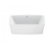 DXV 66" x 33" White Freestanding Soaking Tub