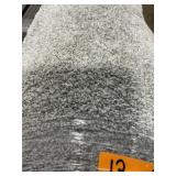 12 x 30.06 Platinum Gray Plush Carpet x 366SF