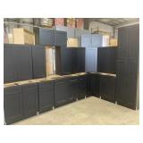 15pc. Silvercreek Matte Black 36" Kitchen