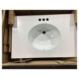 33-1/2" Single Sink Vanity Top
