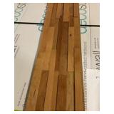 7.87" x 47.25" Solid Wall Wood x 258sf